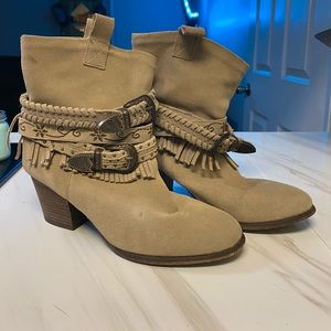 Shyanne Tassel and Buckle Booties